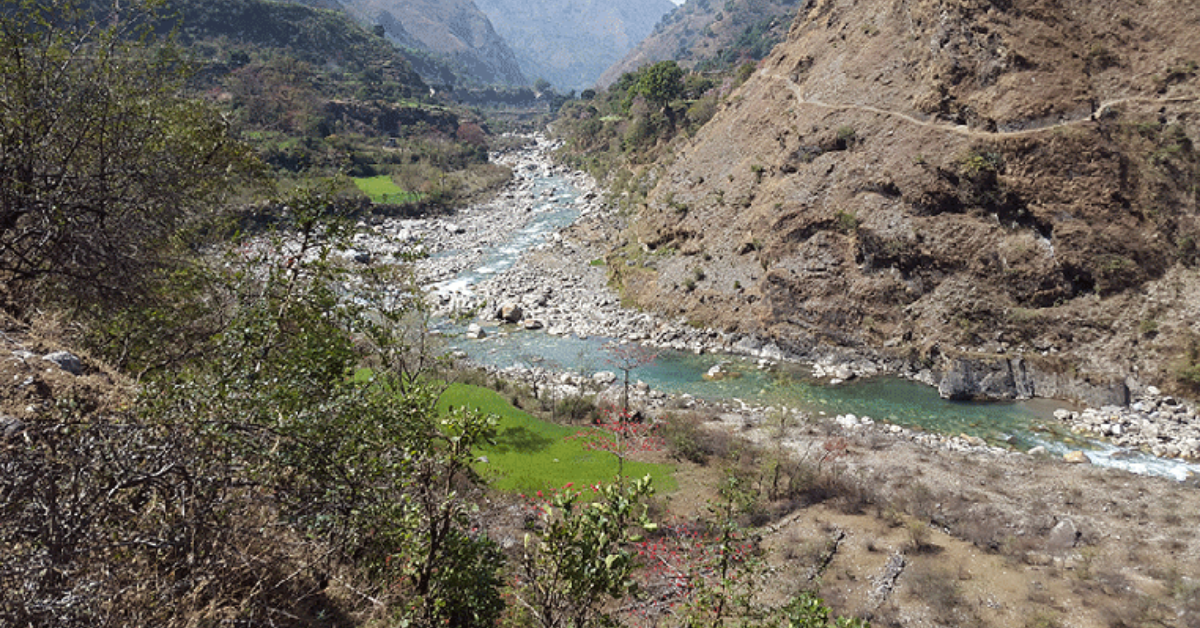 अपर चमेलियाको शिलान्यास,  लागत ७ अर्ब ४० करोड